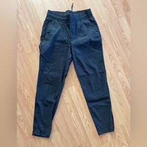 Black Nylon Pants for Women